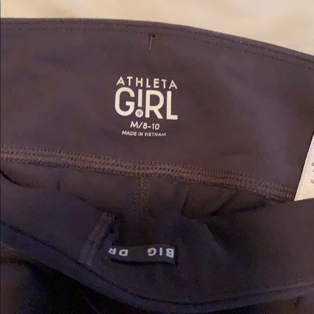 Athleta M8/10 cropped leggings